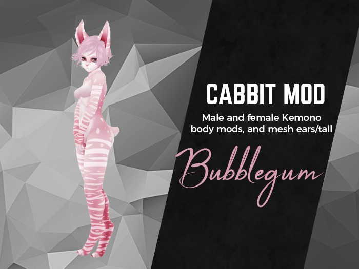 Kemono Mod: Cabbit / Bubblegum