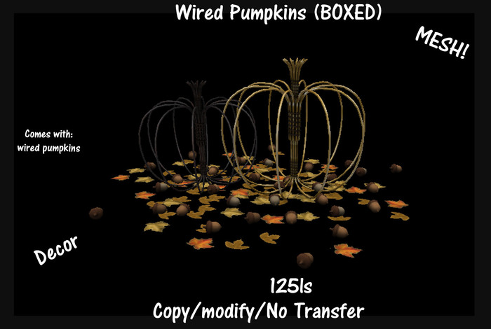 Wired Pumpkins (BOXED)