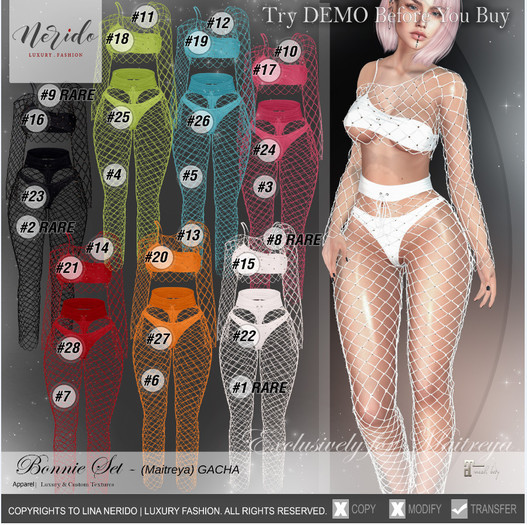 #19~Nerido~ Bonnie Top(Maitreya)-Sky