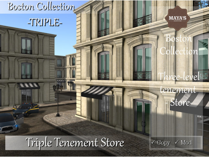 Maya's - Boston Tenement - Triple - Store