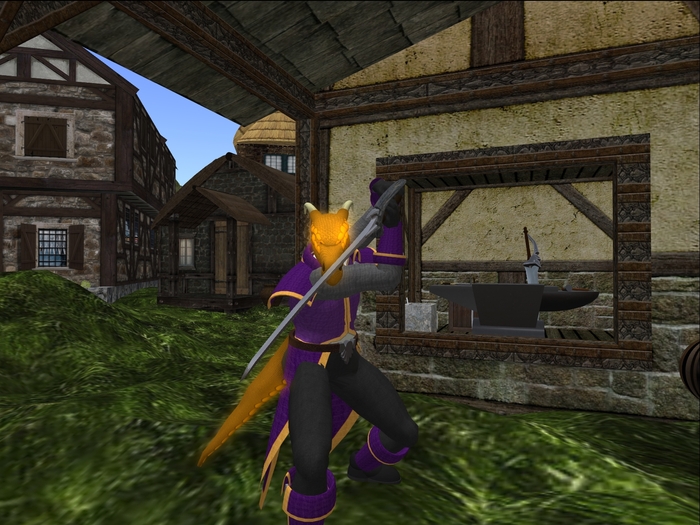 Azora Invisible Shield (Left Hand) - Emulated parry with weapon