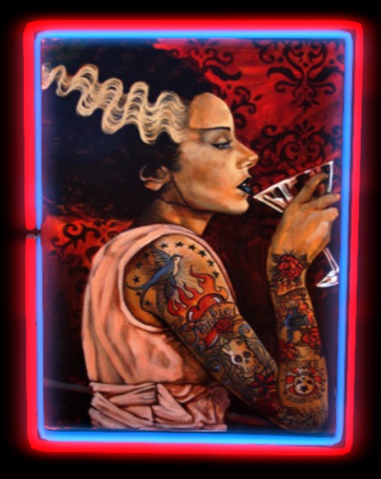 The Bride Cocktail time Boxed