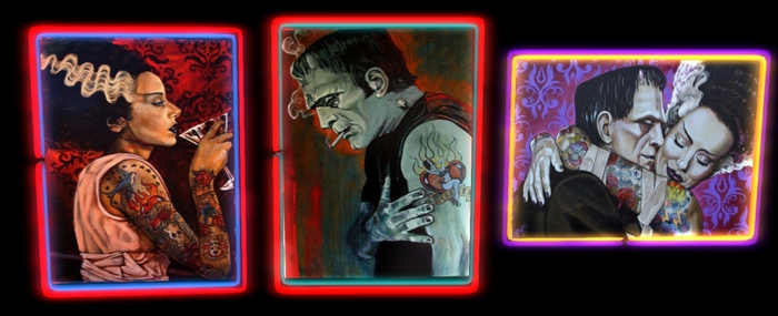 Monster trio
