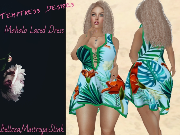 Unpack Hud-Mahalo Laced dress