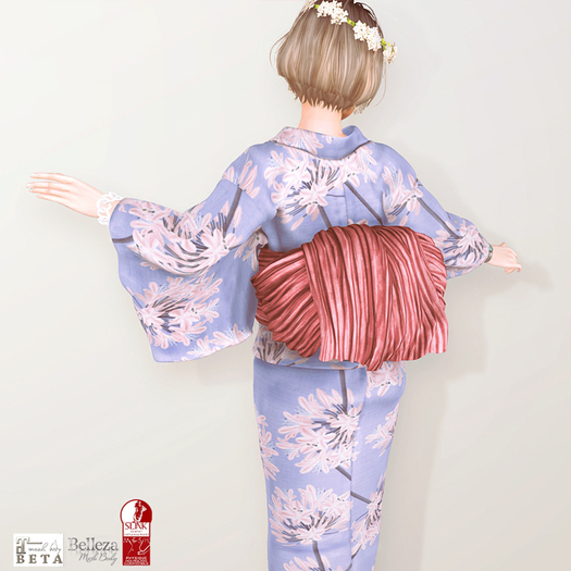 ASO! Hekoobi Yukata (fullpack) - Slink / Maitreya / Belleza