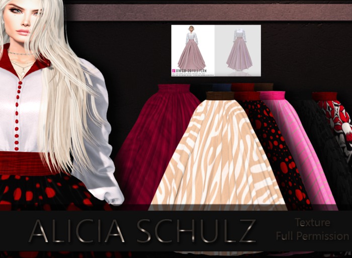 [Alicia Schulz] Texture for [CB]Full Perm 20 set2 skirt