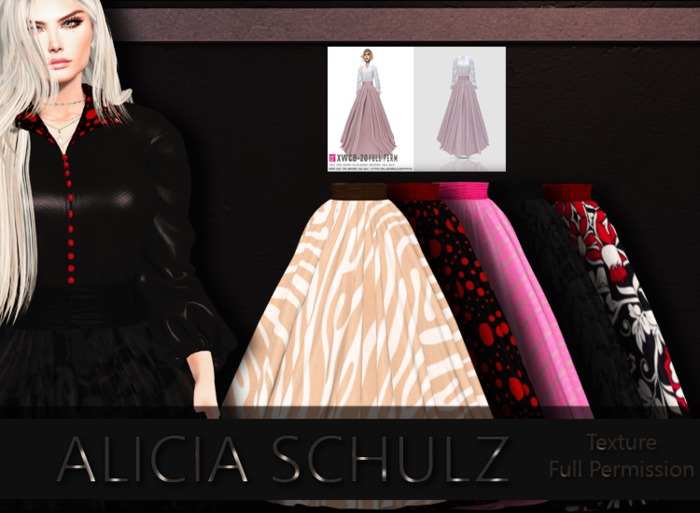 [Alicia Schulz] Texture for [CB]Full Perm 20 set1 skirt
