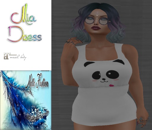 .:M.F:. Mia Dress Panda