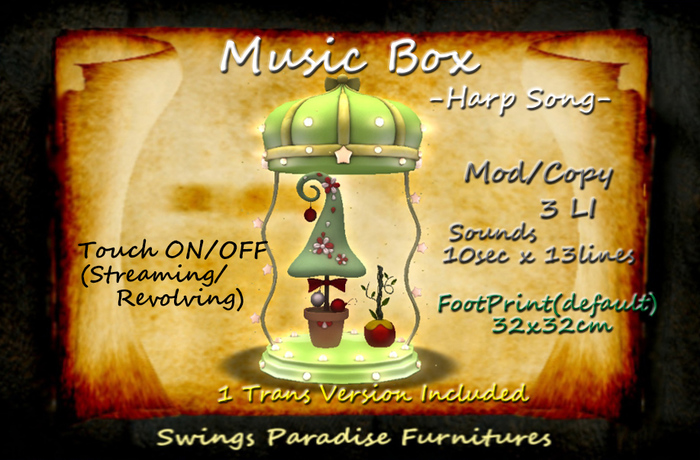 Music Box -Harp SOng-