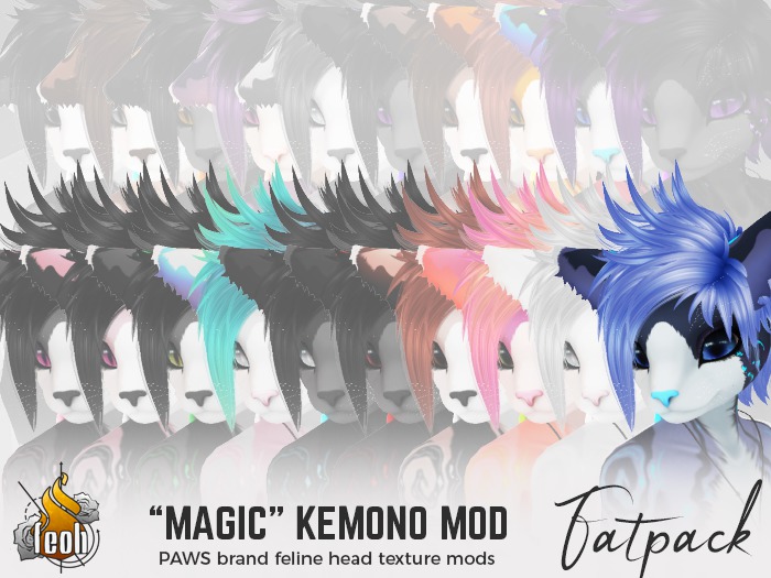 FEOH// Magic Mod: Paws Feline Head Fatpack