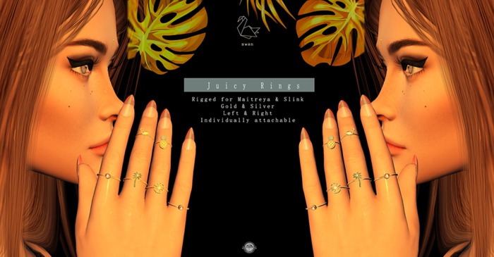 Swan Juicy Rings - Slink