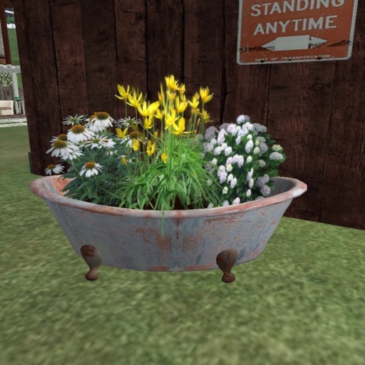 Bathtub Planter 