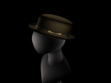 jinnilli'M Gents Cocoa Bowler Hat - Add!