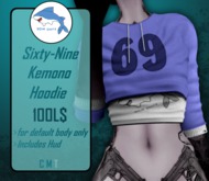 Sixty-Nine Kemono Hoodie [by Zom]