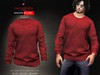 ! a d clothing sweater ricard red