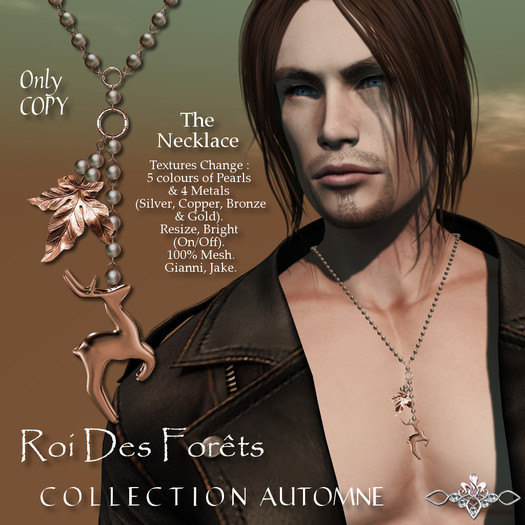Nord Embel'Lys  Roi des Forets Necklace (Men)