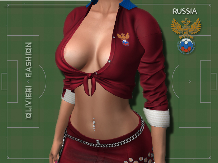 RUSSIA - SHIRT & SKIRT