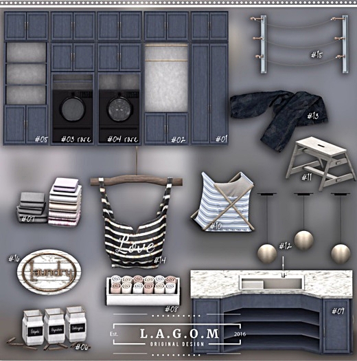 LAGOM - Luna Laundry [Dryer] #03 RARE