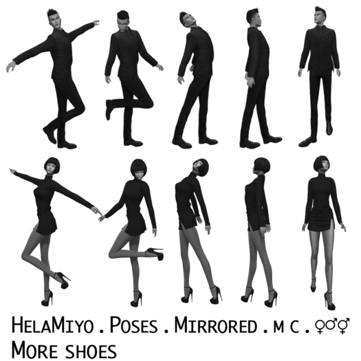 HelaMiyo :: Poses :: More shoes
