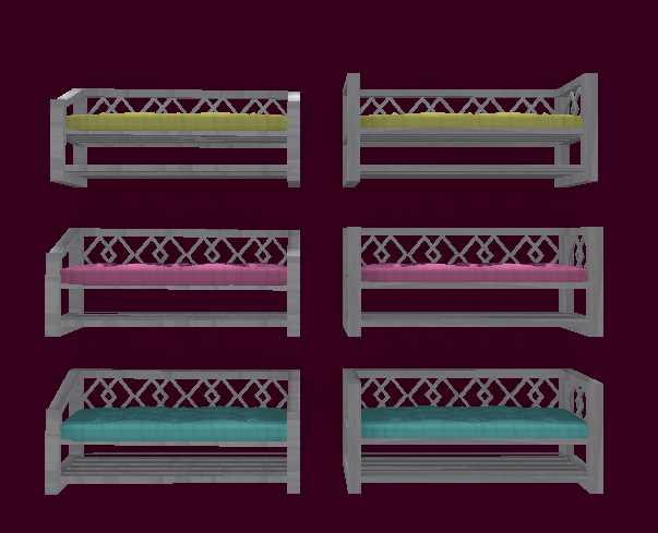 Dakota Designs Diamond Park Bench Spring Set FULL PERMISSIONS