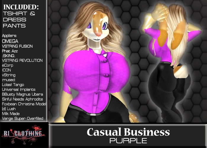 ~RI~ CASUAL BUSINESS ~LITE~ (PURPLE)