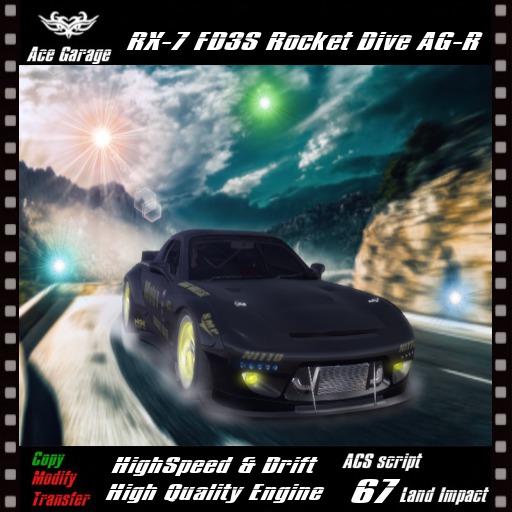 [A.G] RX-7 FD3S Rocket Dive AG-R