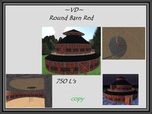 ~VD~ Round Barn Red boxed