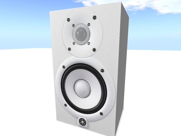 White Yama*a Scripted Speaker