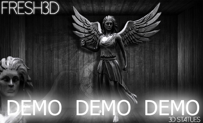 Fresh3D Angel II STATUE-DEMO