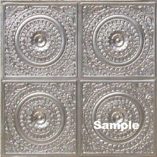 Tin Ceiling Tile Texure Seamless CM