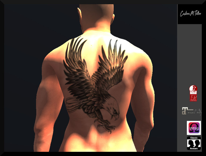 N23 eagle Custom M&C tattoo