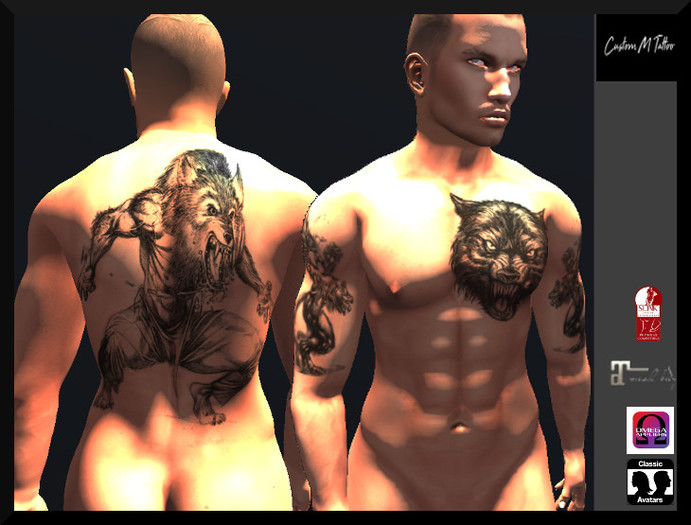 wolf3 Custom M&C tattoo