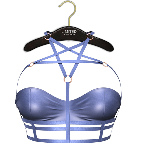 Limited Addiction - Misha Bra-Harness - Blue