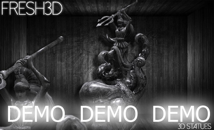 Fresh3D Sea Princess STATUE-DEMO