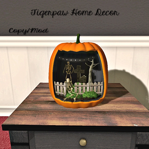 ~THD~ Stuffed pumpkin scene