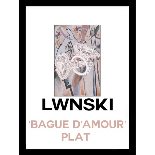 LWNSKI -  Bague D'amour (Platinum)
