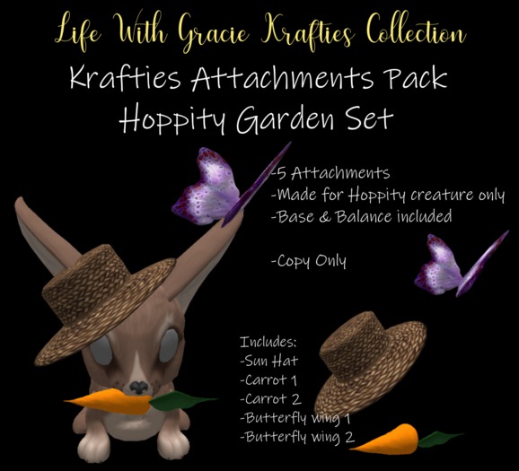 HOPPITY: GARDEN PACK ATTACHMENTS (Boxed)