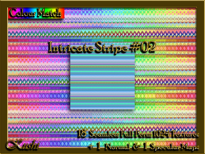 Intricate Stripe #02 Textures