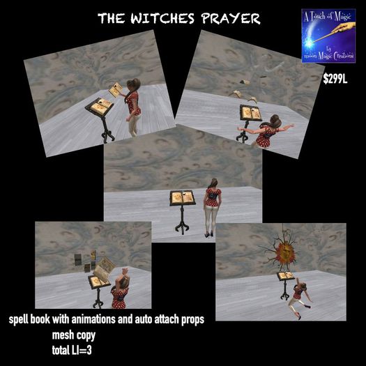 The Witches prayer spellbook-crate