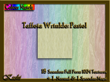 Taffeta Wrinkle Pastel Textures
