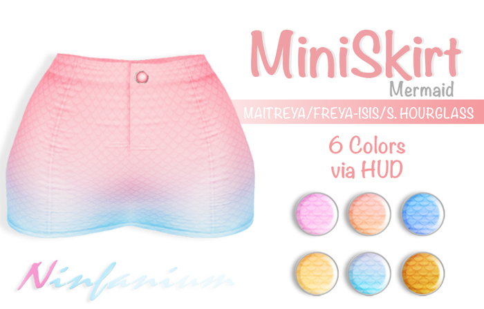 <-NINFANIUM->MiniSkirt (MERMAID)