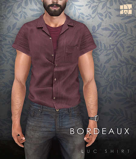 [Deadwool] Luc shirt - bordeaux
