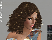FaiRodis Indina hair black1+glitter spray +rhinestones DEMOpack