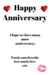 Happy anniversary insides for market place