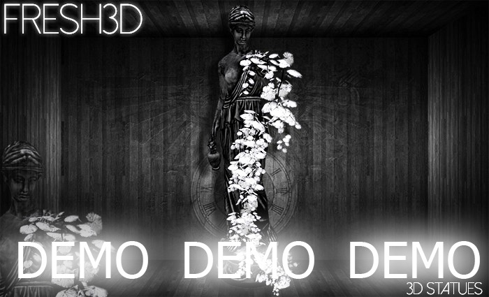 Fresh3D Woman With Vase STATUE-DEMO