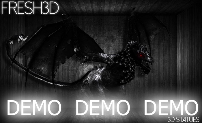 Fresh3D Mad Dragon STATUE-DEMO