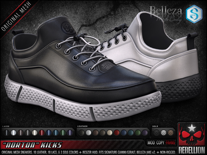 = REBELLION = "NORTON" KICKS - DEMO