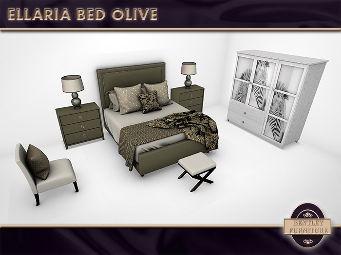 Ellaria Bed Olive - PG Version