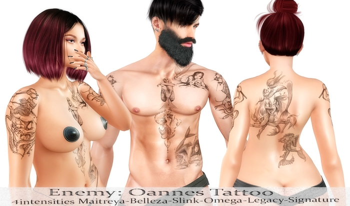 Enemy: Oannes Tattoo 