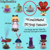 Wonderland Flying Saucer #3 Dormouse